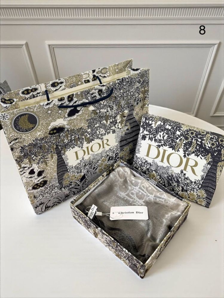 Christian Dior Black Premium Quality Woollen Stole-1