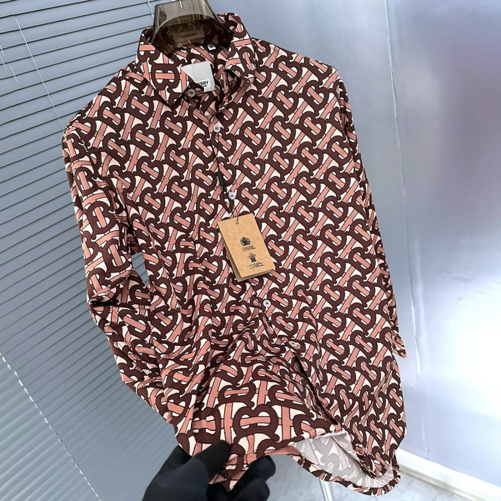 Burberry Brown Premium Quality Shirt-3
