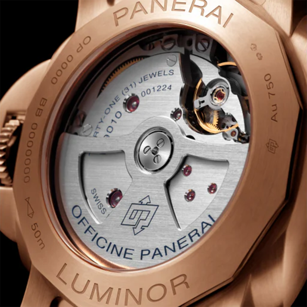 Panerai Luminor Marina Goldtech Sole Blu PAM01112-2