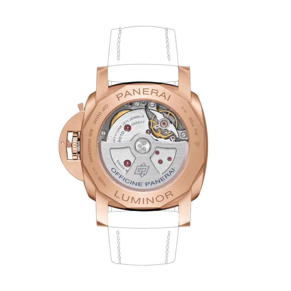 Panerai Luminor Marina Goldtech Sole Blu PAM01112-1