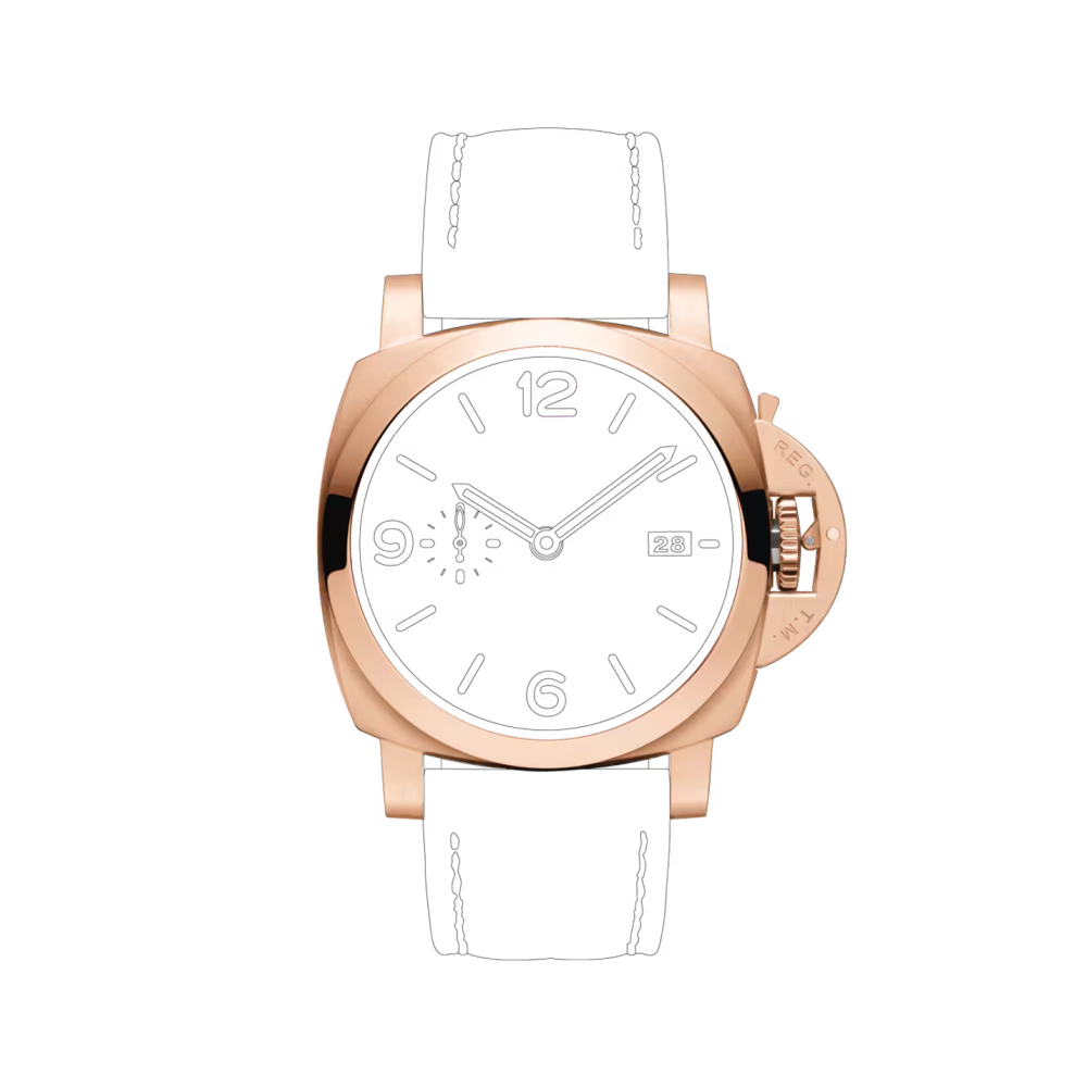 Panerai Luminor Marina Goldtech Sole Blu PAM01112-9