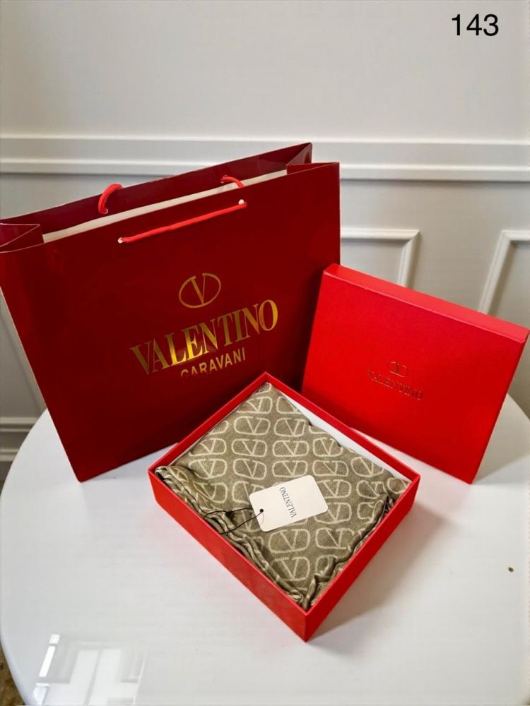 Valentino Beige Premium Quality Woollen Stole-1