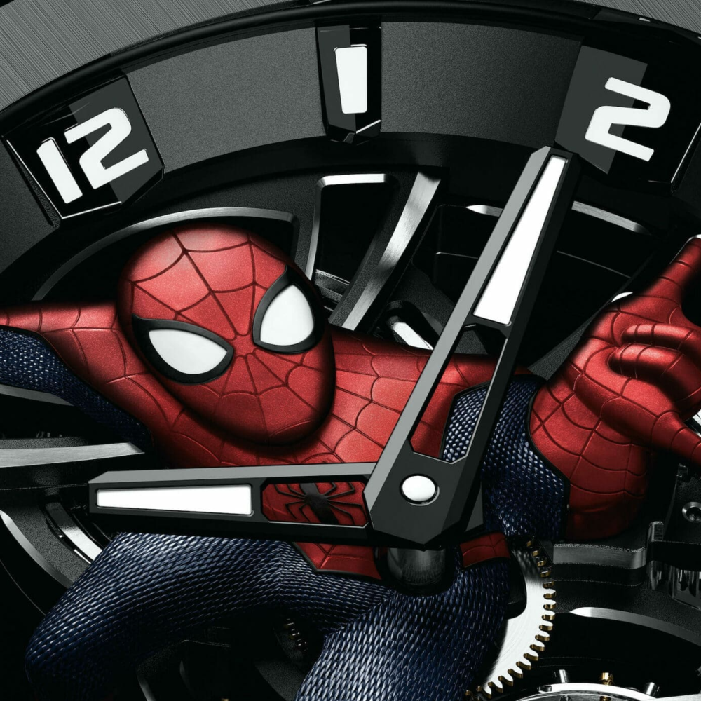 Audemars Piguet unveils new Royal Oak Concept Tourbillon “Spider-Man” 42mm, Hand-wound AP Calibre 2974-6