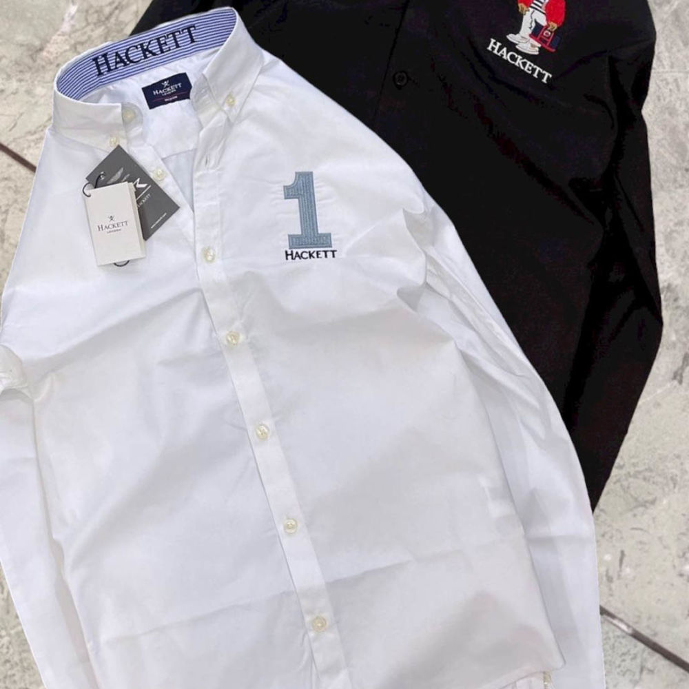 Hackett White Premium Quality Shirt-1