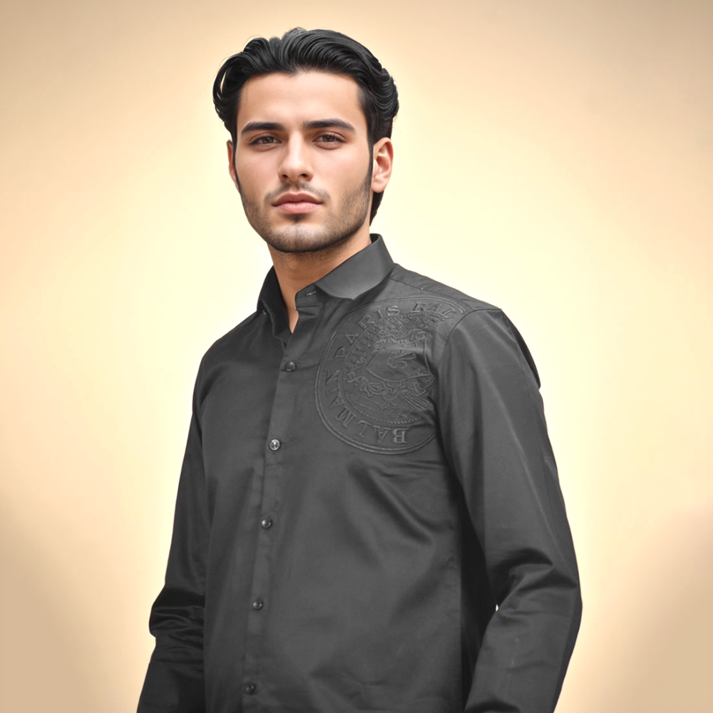 Balmain Black Premium Quality Shirt-6