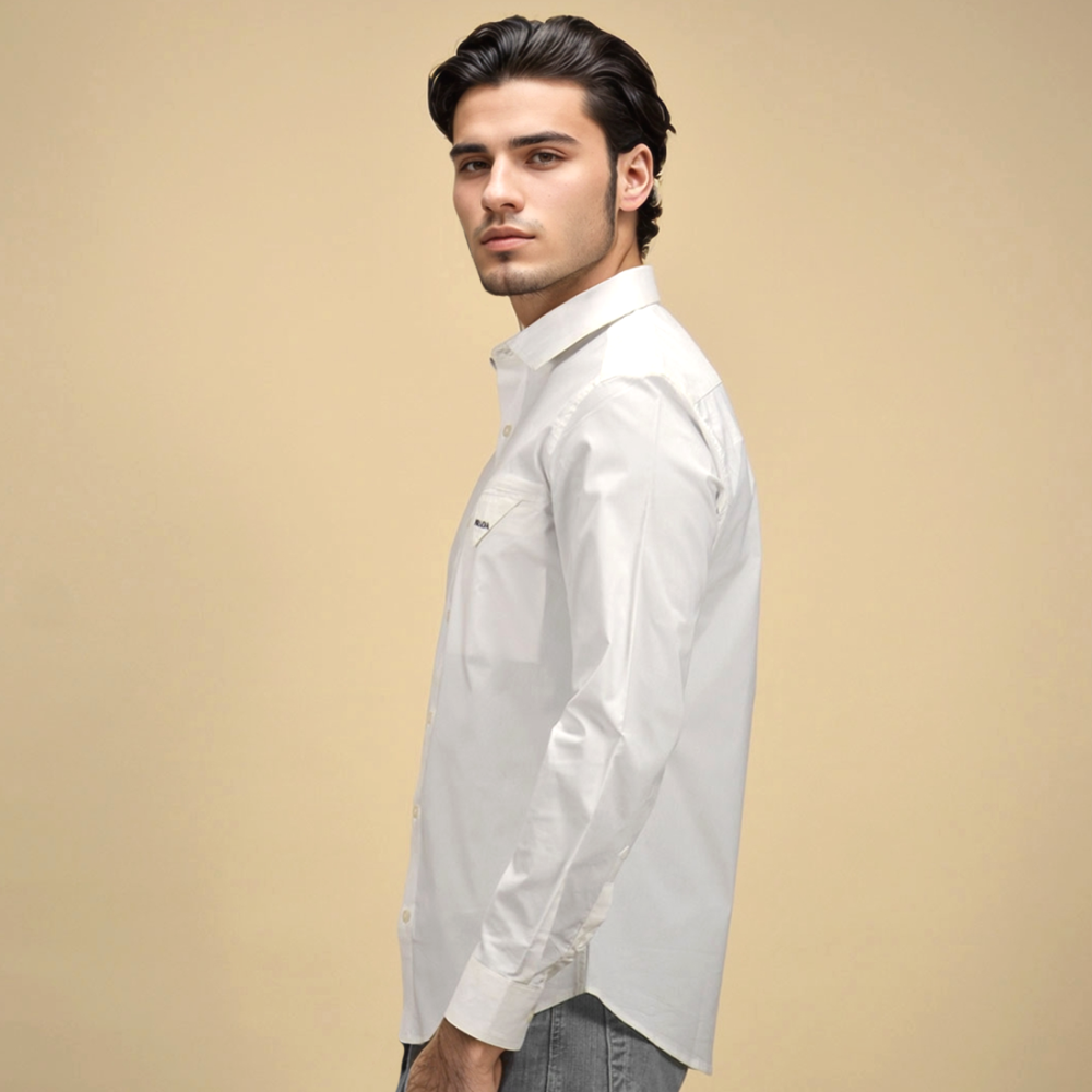 Prada White Premium Quality Shirt-3