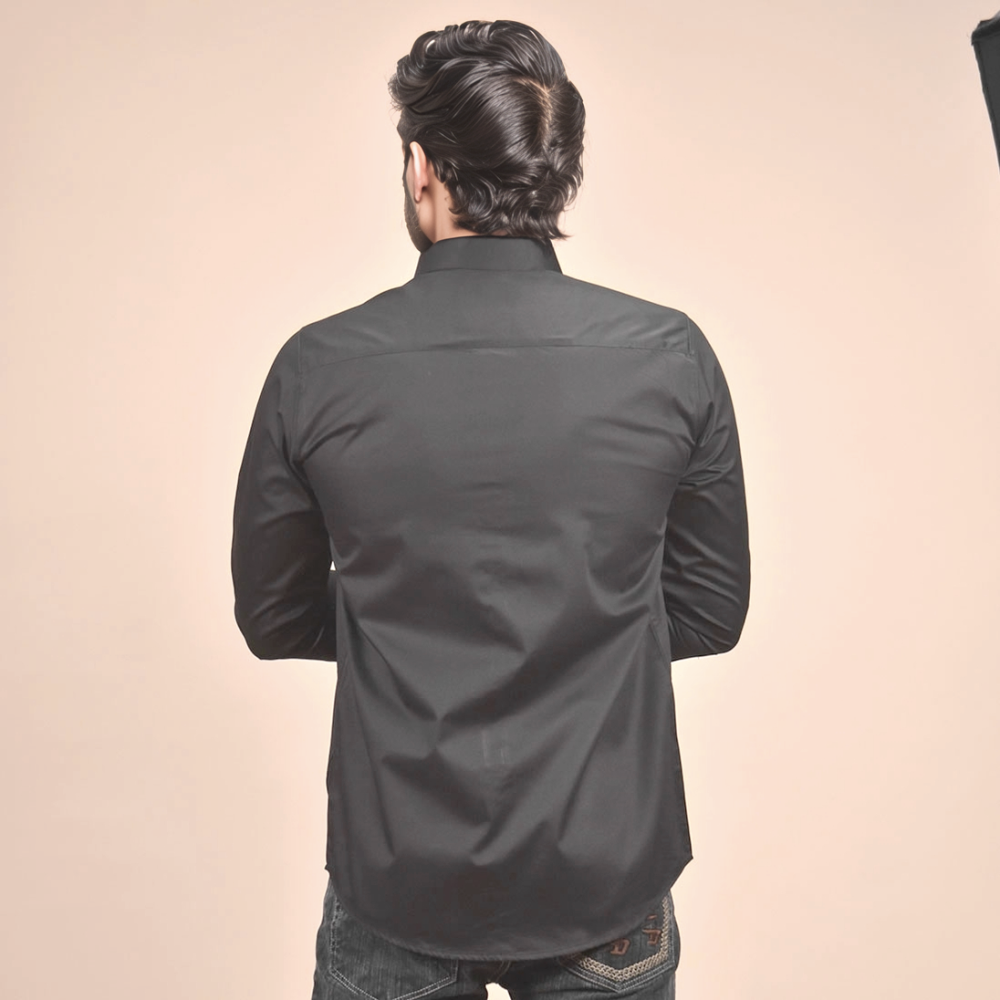 Gucci Bee Embroidered Black Premium Shirt-3