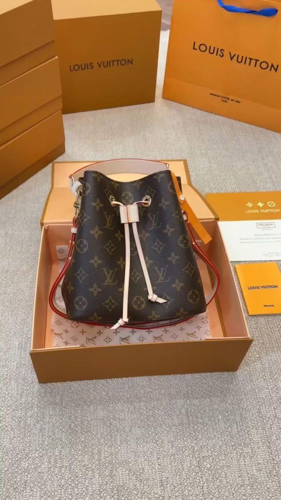 Louis Vuitton Neoneo Brown Bucket Bag-1