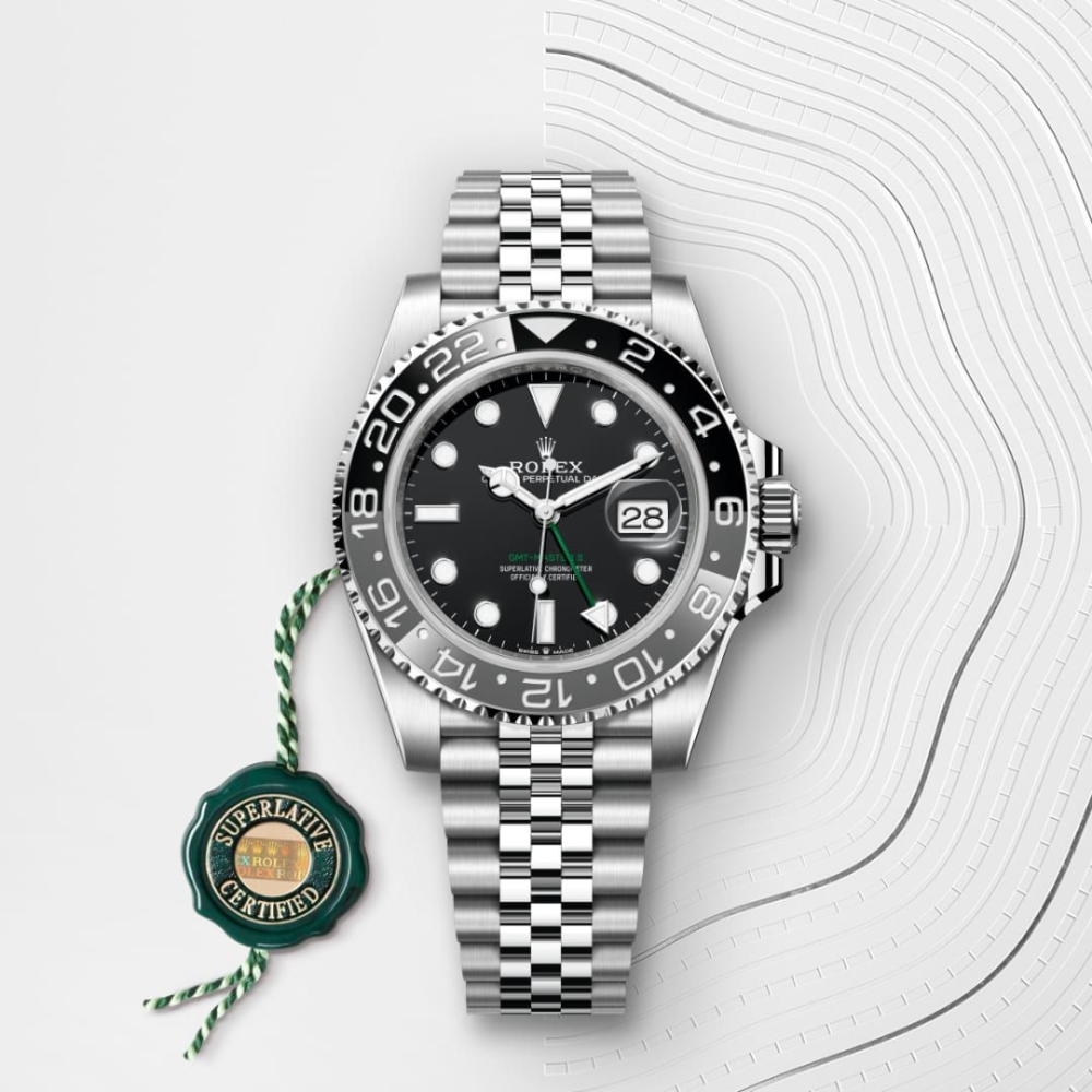 Rolex GMT-Master II Oyster, 40 mm, Oystersteel M126710GRNR-0003-thumb-1