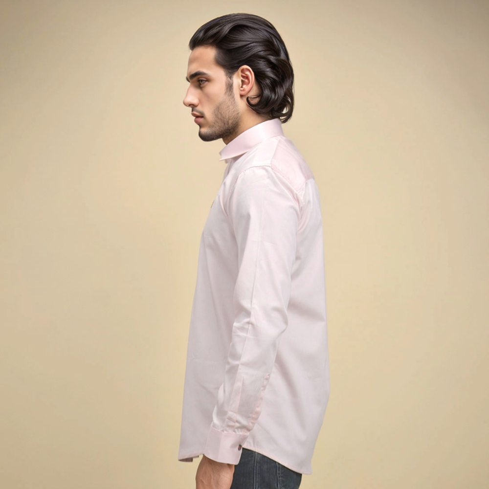 Gucci Embroidered logo Pink Premium Luxury Shirt-2