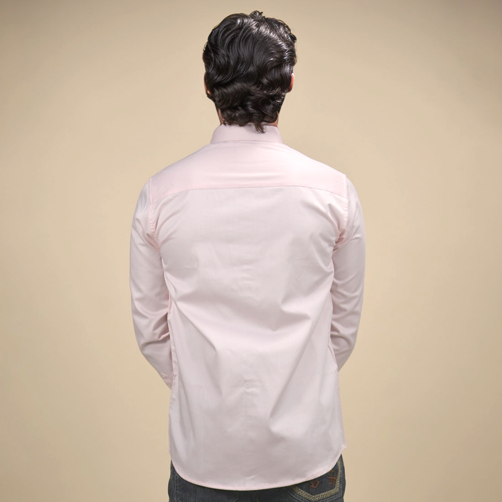 Gucci Embroidered logo Pink Premium Luxury Shirt-3