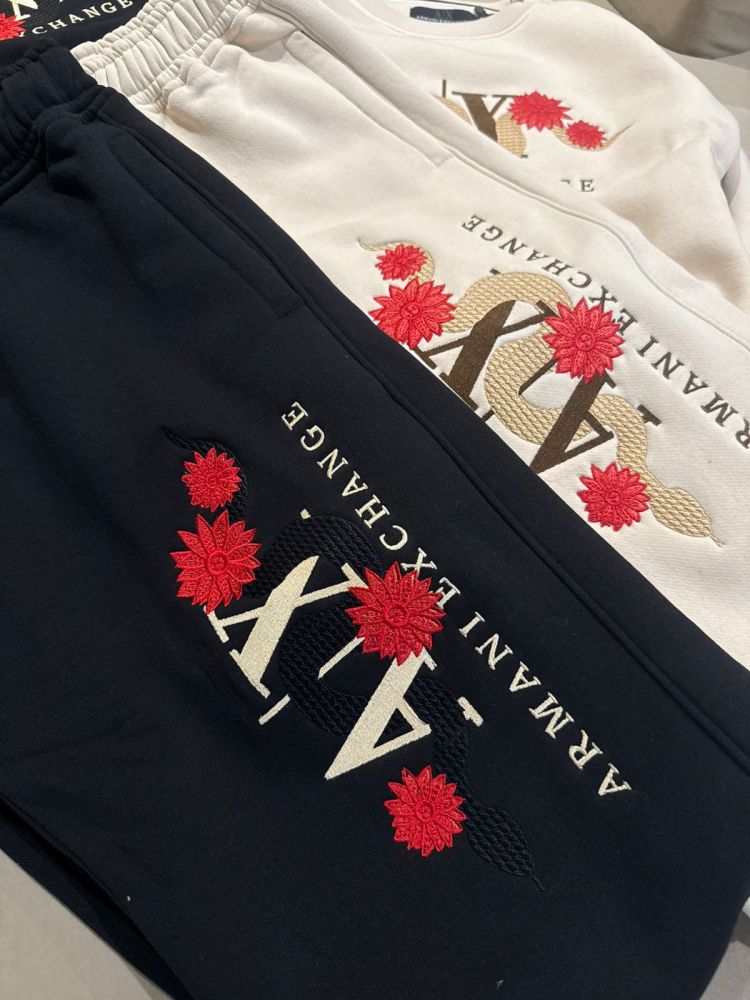 Armani Exchange Black Premium Quality Co-ord Set-1