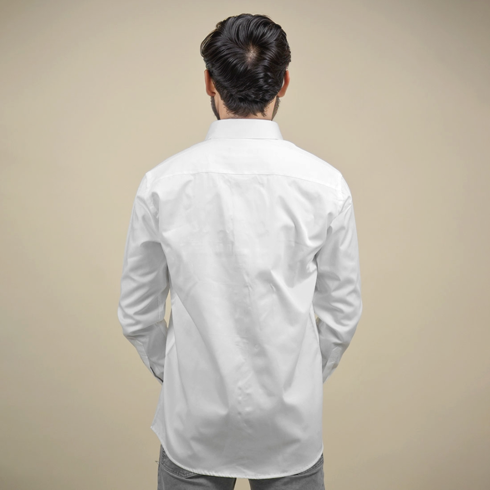 Emporio Armani White Premium Quality Shirt-3