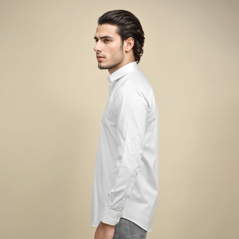 Louis Vuitton White Premium Luxury Shirt-thumb-2