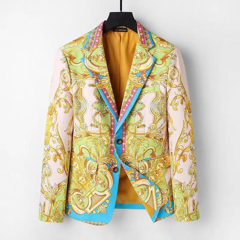 Versace Imported Yellow Premium Quality Blazer-2