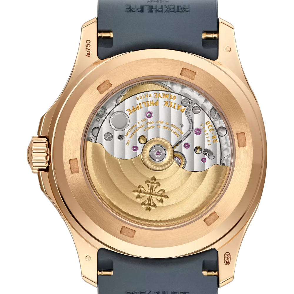 Patek Philippe Aquanaut Luce Annual Calendar Rose Gold Blue Grey Dial Ref. 5261R-001-2