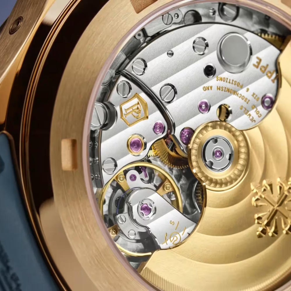 Patek Philippe Aquanaut Luce Annual Calendar Rose Gold Blue Grey Dial Ref. 5261R-001-8