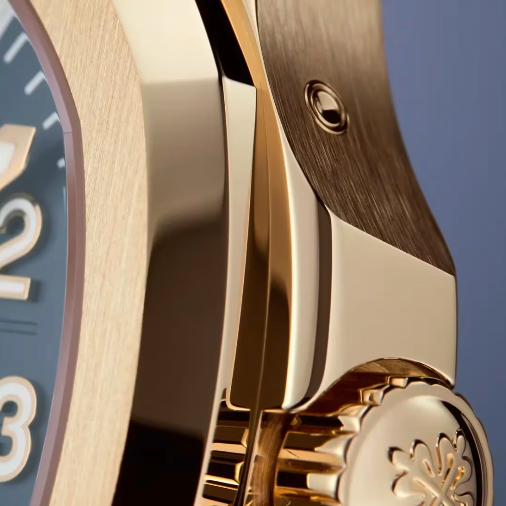 Patek Philippe Aquanaut Luce Annual Calendar Rose Gold Blue Grey Dial Ref. 5261R-001-14