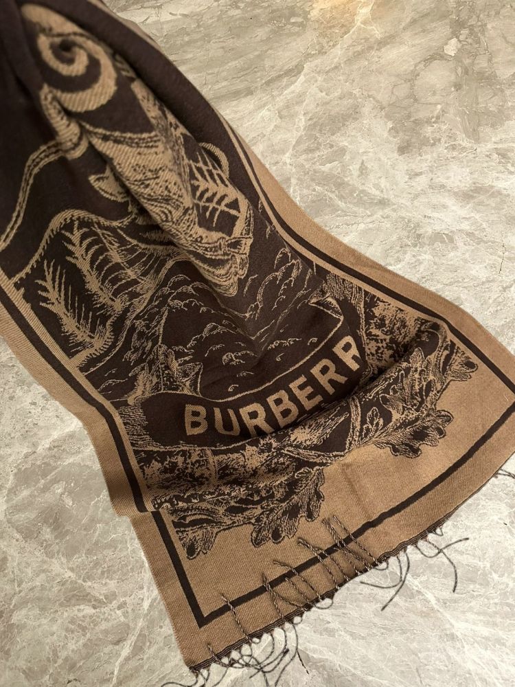 Burberry Cashmere Brown Premium Quality Stole-4
