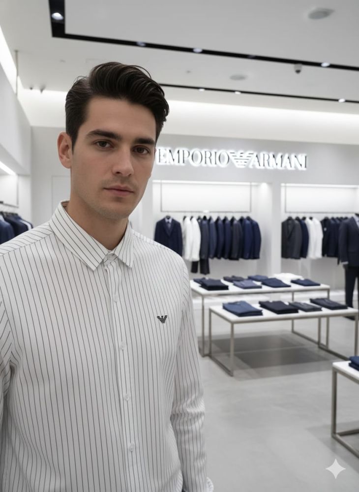 Emporio Armani White Premium Shirt-1