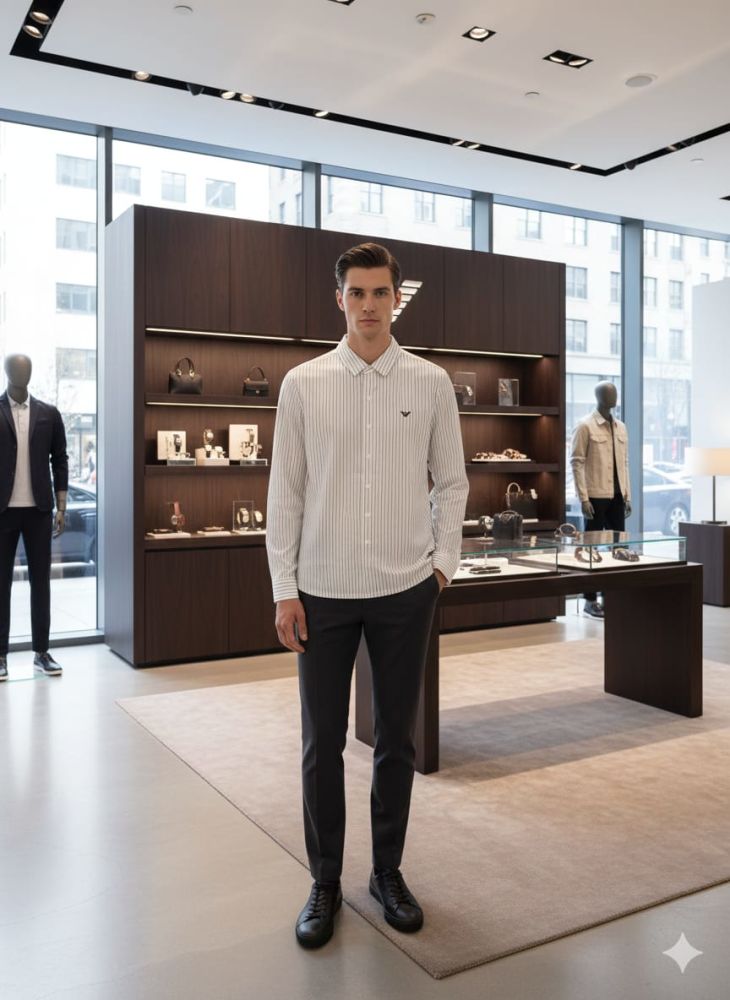 Emporio Armani White Premium Shirt-2