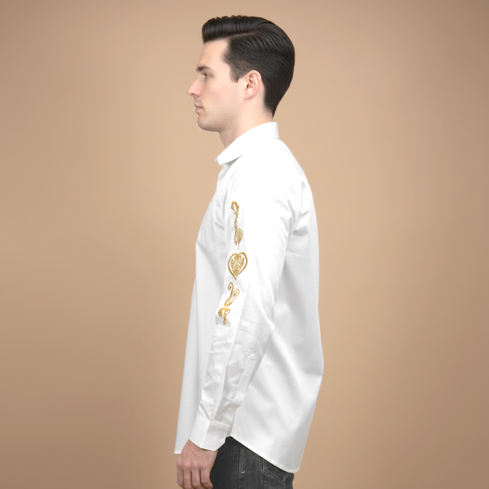 Versace White Premium Quality Shirt-2