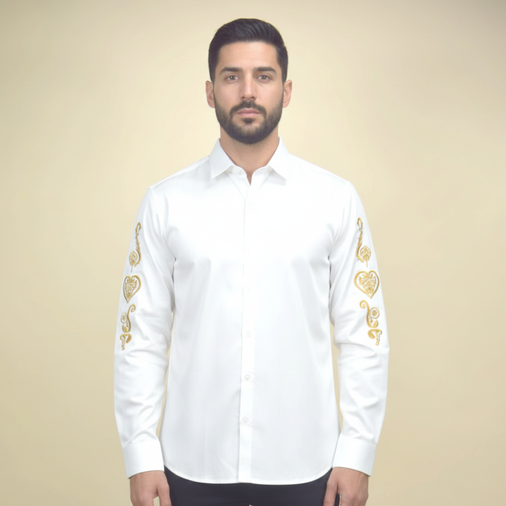 Versace White Premium Quality Shirt-1