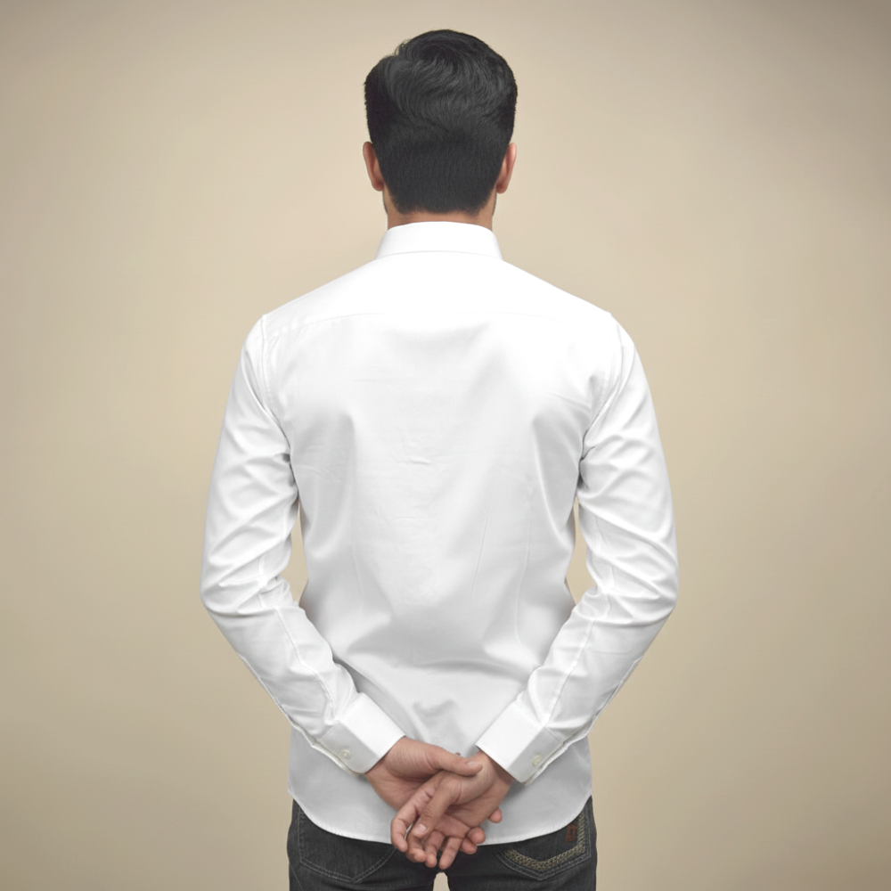 Louis Vuitton Pocket logo White Premium Shirt-thumb-3