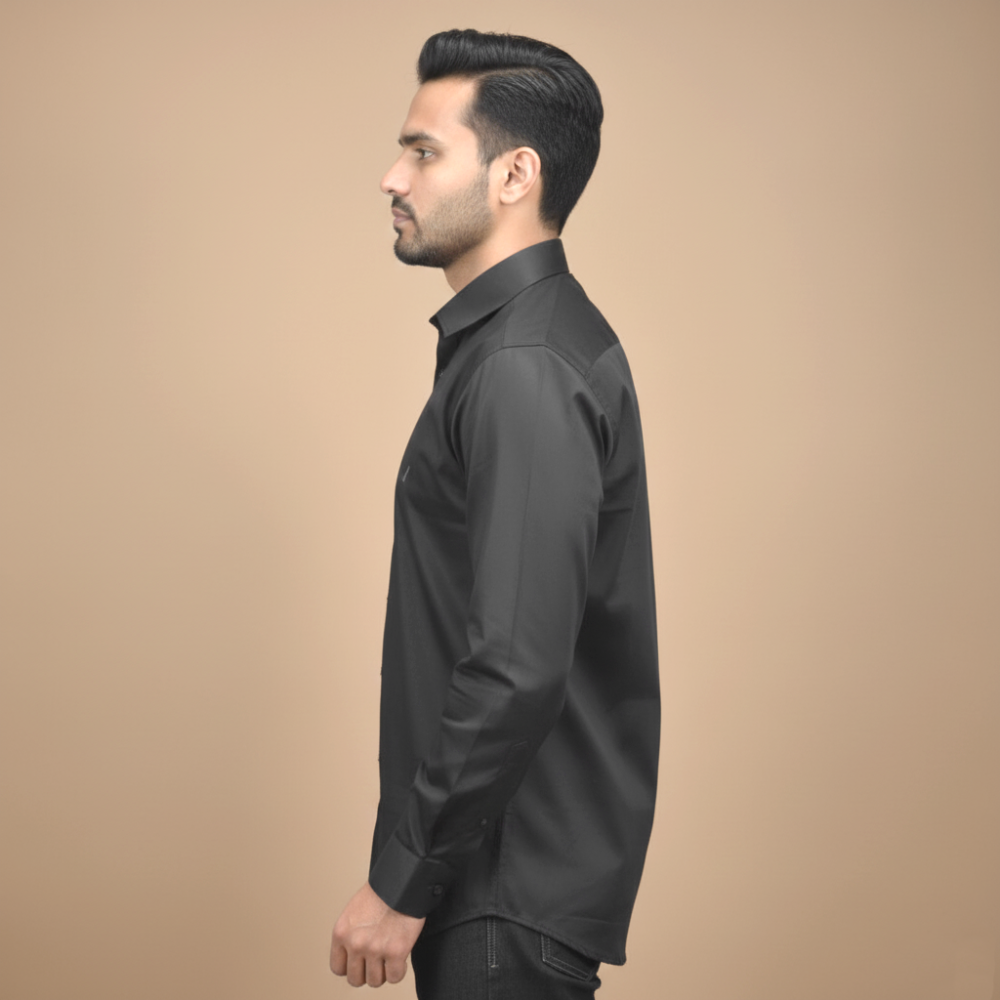 Louis Vuitton Black Premium Quality Shirt-2