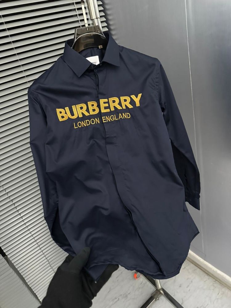 Burberry Blue Premium Quality Shirt-thumb-0