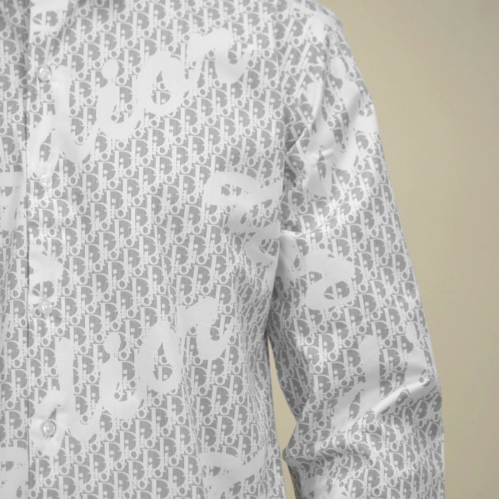 Dior White Premium Quality Shirt-4