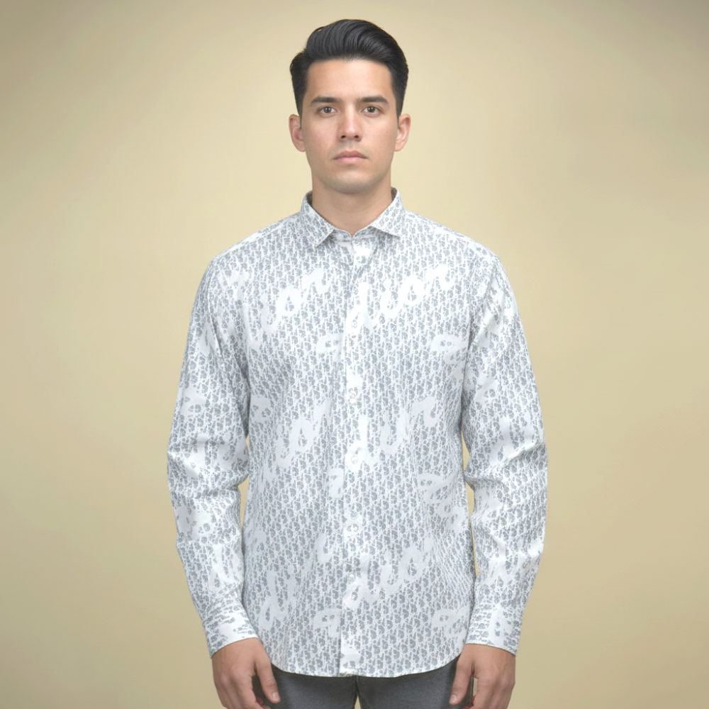 Dior White Premium Quality Shirt-1