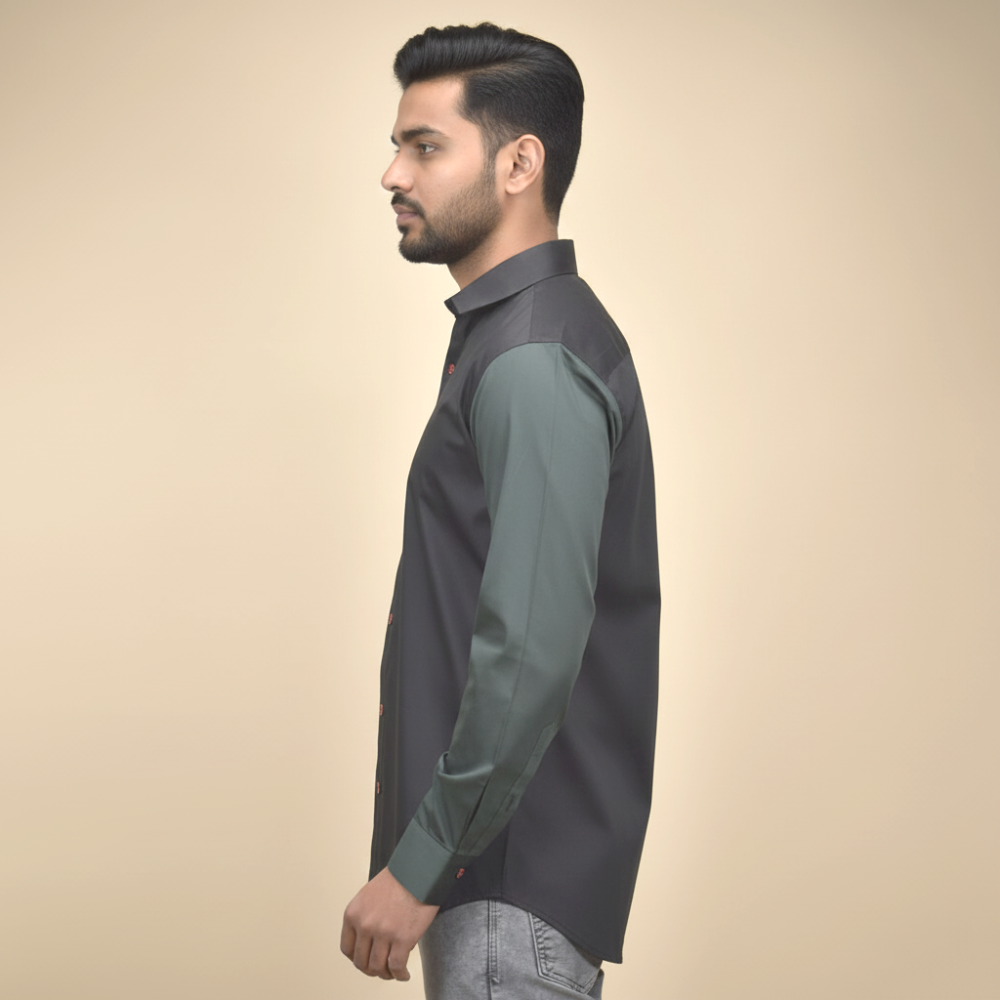 Gucci Black Premium Quality Cotton Shirt-2