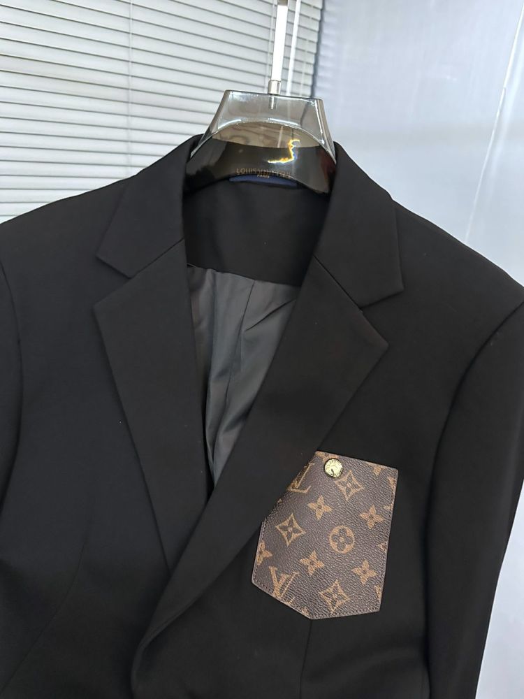 Louis Vuitton Paris Black Premium Quality Blazer-5