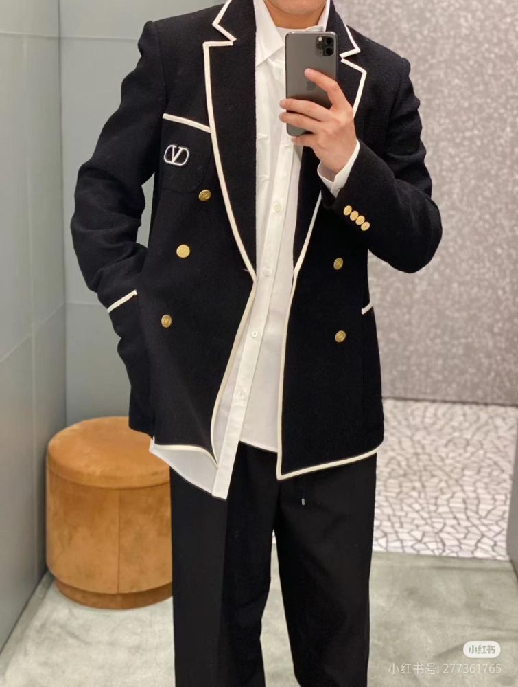 Valentino Black Premium Quality Blazer-2