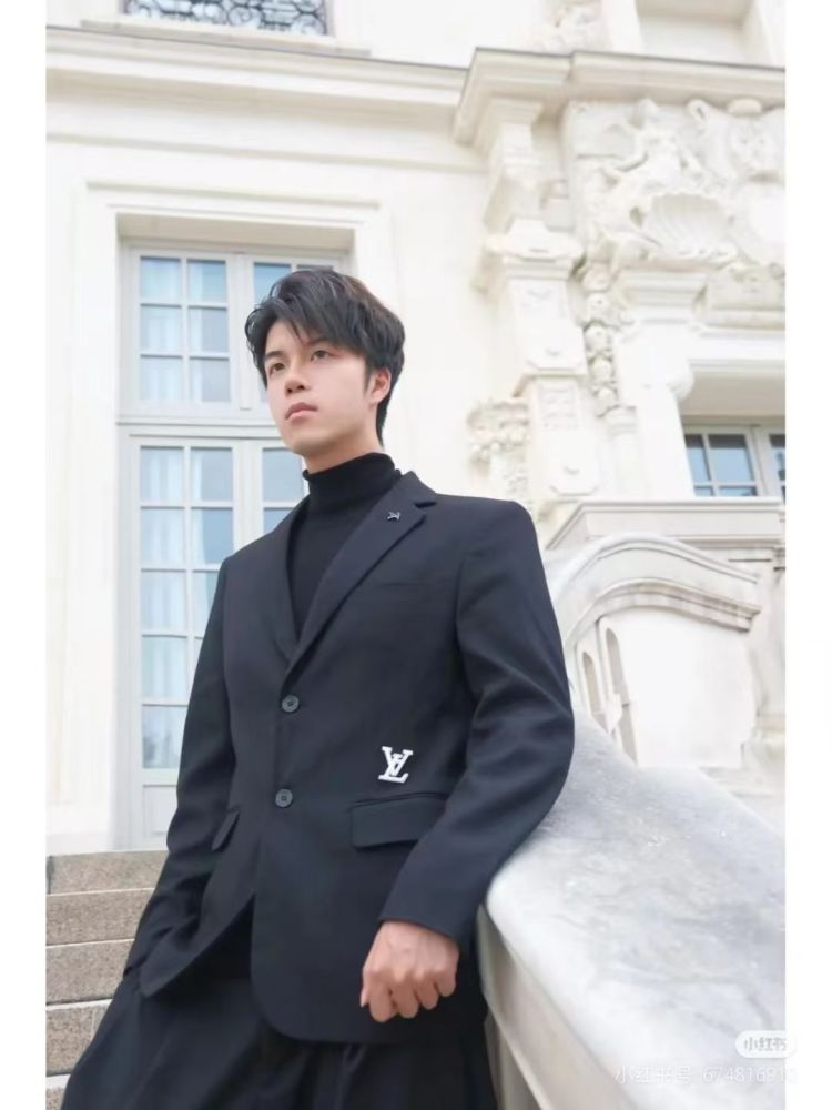 Louis Vuitton Black Premium Tuxedo Suit-1
