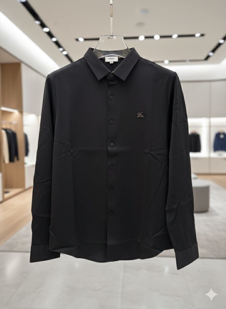 Burberry Black Premium Quality Shirt-1