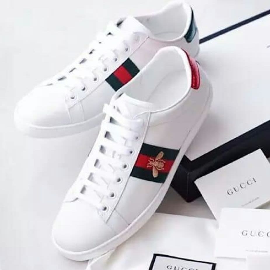 Gucci White Premium Quality Sneakers-1