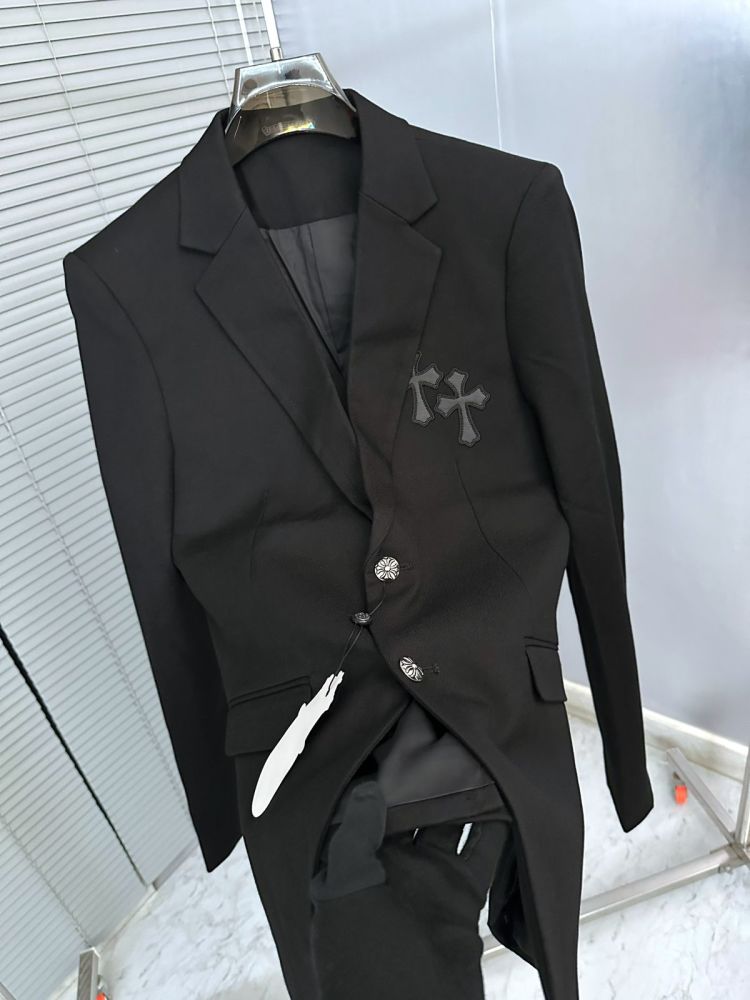 Chrome Hearts Black Premium Quality Blazer-thumb-5