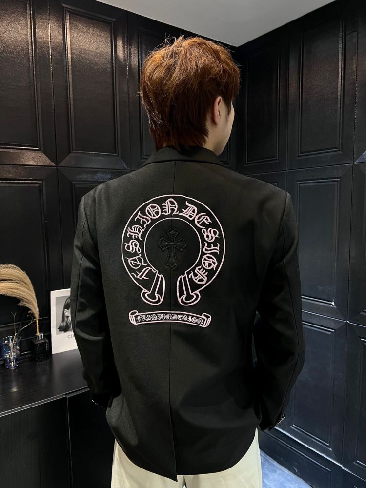 Chrome Hearts Black Premium Quality Blazer-thumb-7