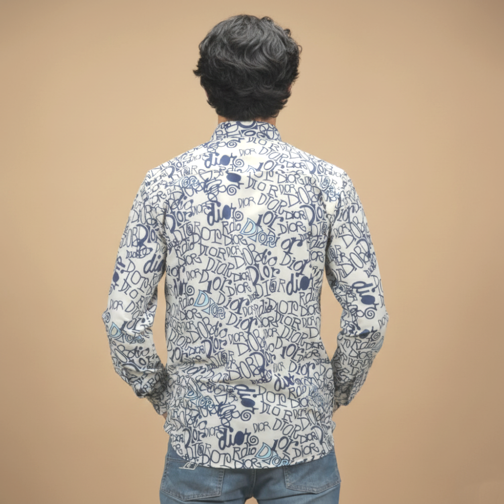 Dior White Premium Quality Shirt-3