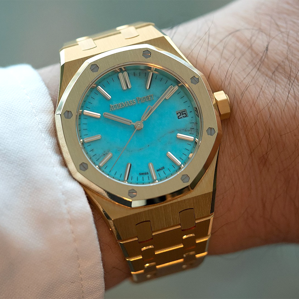 Audemars Piguet Royal Oak Selfwinding 18k Yellow Gold Watch 15550BA.OO.1356BA.01-2