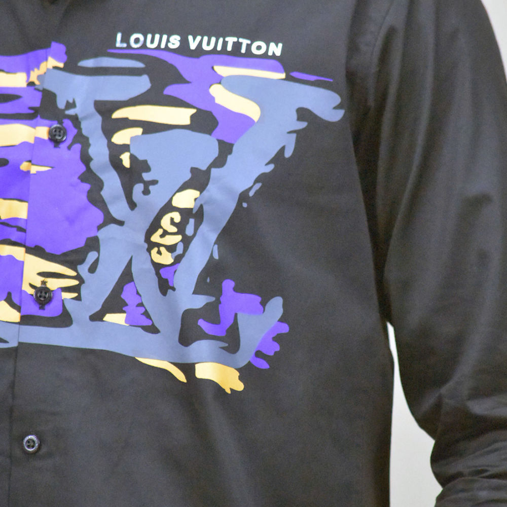 Louis Vuitton Black Premium Luxury Shirt-4