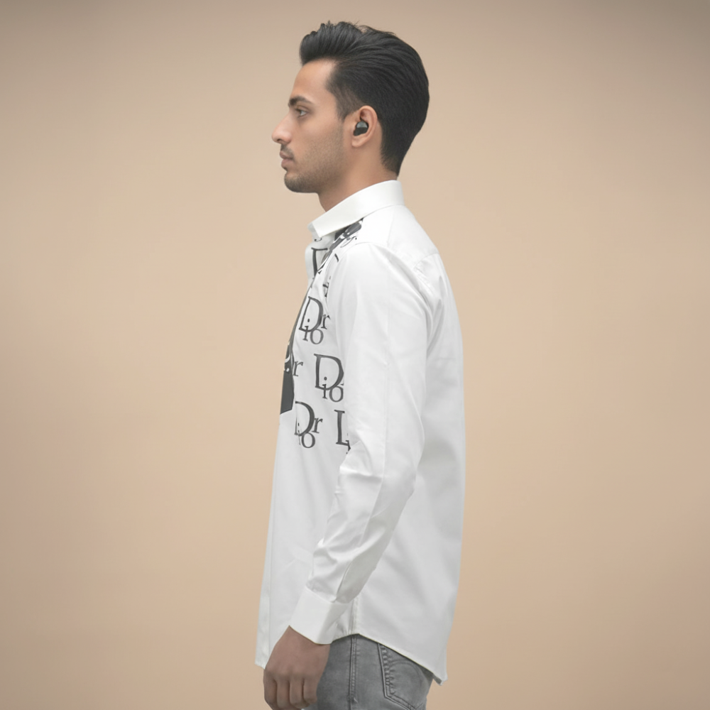 Dior White Premium Quality Shirt-2