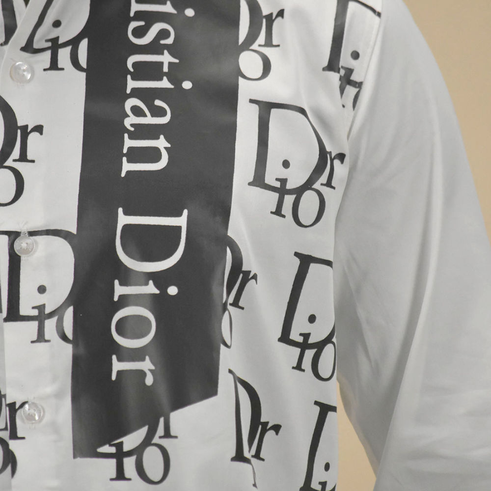 Dior White Premium Quality Shirt-4