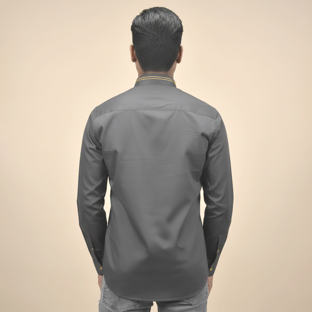 Dior Spider Embroidery Print Grey Premium Shirt-3