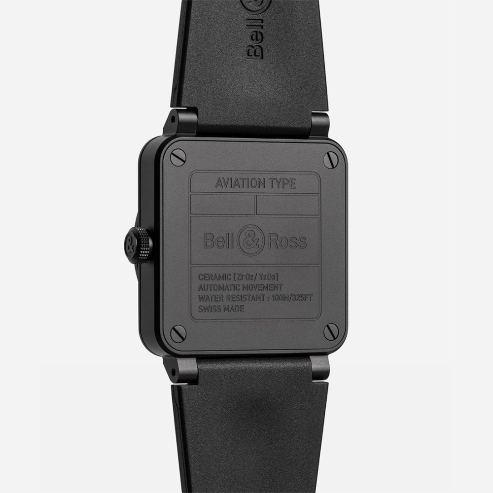 Bell & Ross BR-03 Horizon Blue & Black Dial Watch BR03A-HRZ-CE/SRB-2