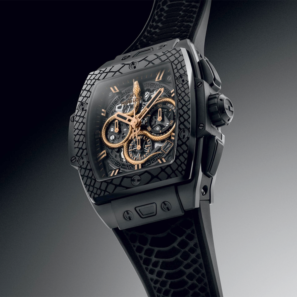Hublot Spirit of Big Bang Year of the Snake Black Dial Men's Watch 642.CI.0180.RX.CNY25-1