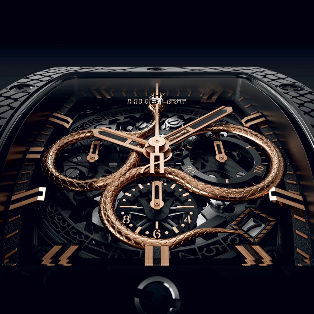 Hublot Spirit of Big Bang Year of the Snake Black Dial Men's Watch 642.CI.0180.RX.CNY25-4