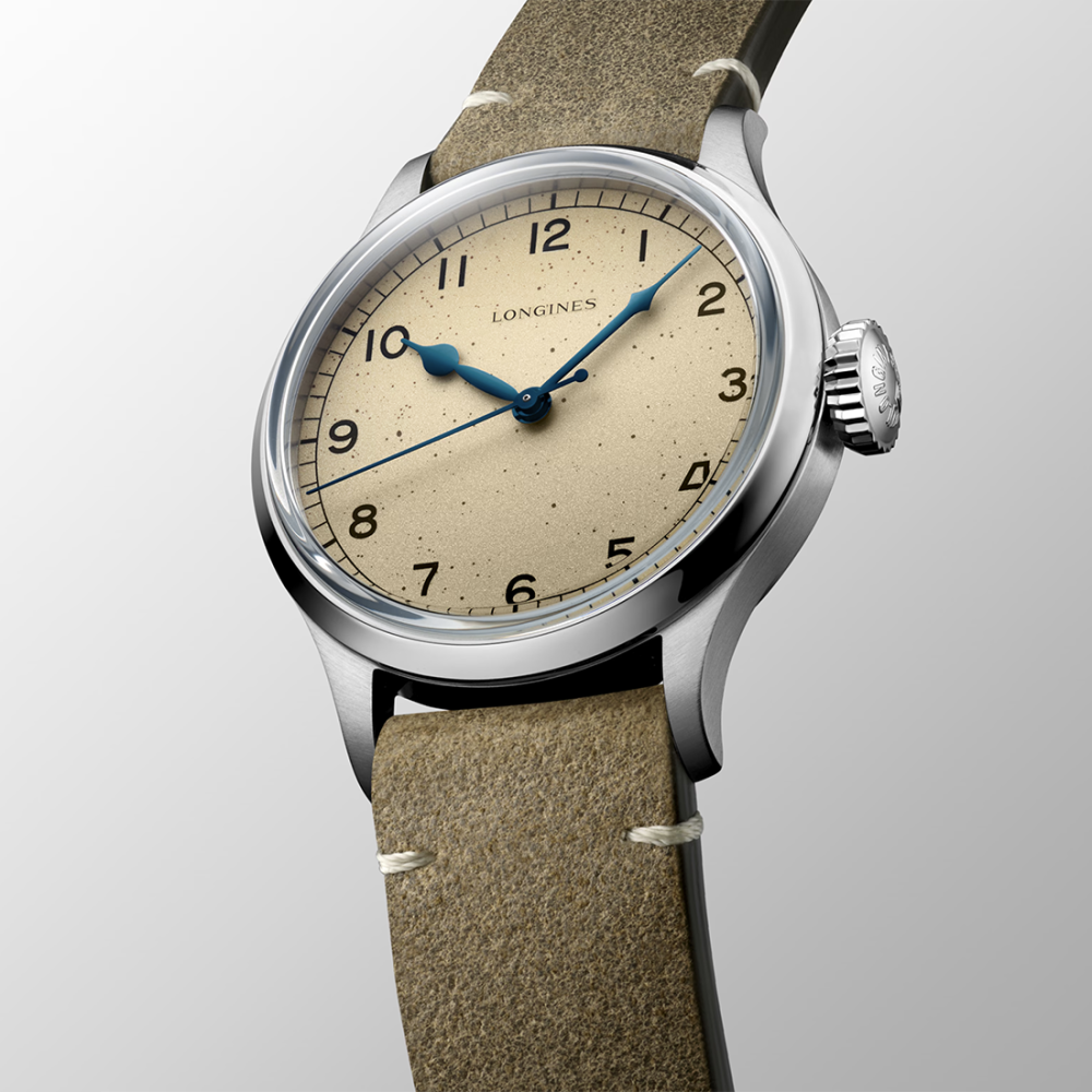 Longines Heritage Military Stainless Steel Automatic watch, L2.819.4.93.2-1